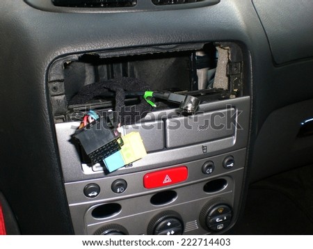 Car stereo theft