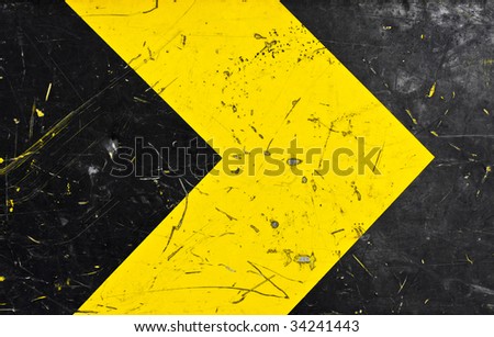 Similar – Image, Stock Photo Yellow Arrow Left Dirty