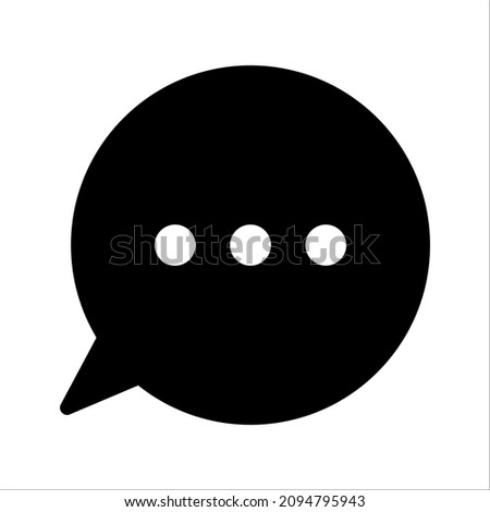 ellipsis icon. Three dots vector. Ellipsis sign icon in trendy style. vector illustration