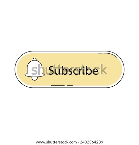 Subscribe icon symbol Illustration design