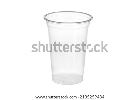 Similar – Image, Stock Photo Empty plastic cups with colorful straws