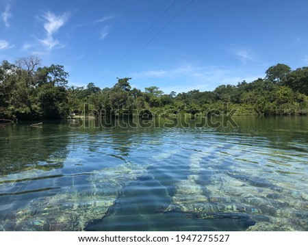 View from Lagoa do Japones (Japanese's pond) in Serras Gerias, Tocantins, Brazil Foto stock © 