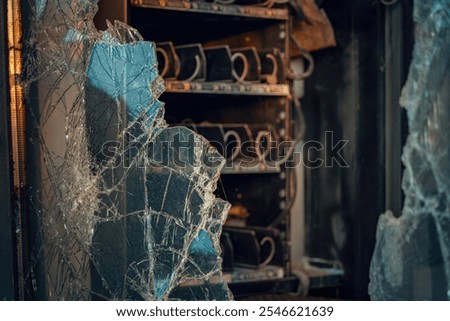 Similar – Foto Bild Verlassenes Ladengeschäft, Spiegelung in Schaufensterscheibe, alte Fassade in Südtirol