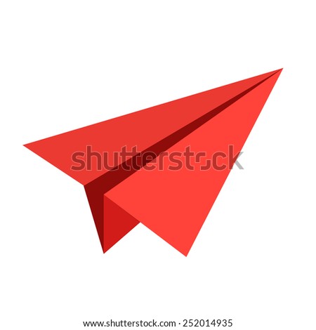 Vector Paper Aircraft - 252014935 : Shutterstock