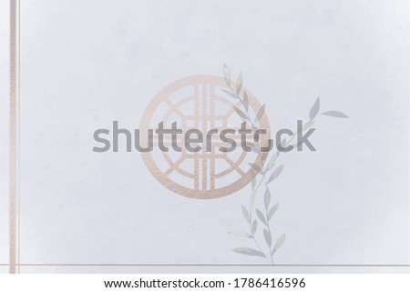 Background/Card template in Asian style
