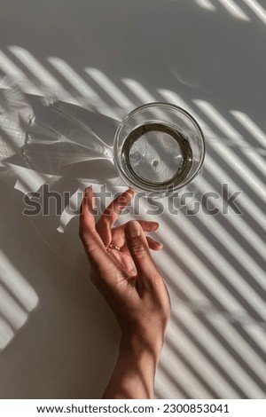 Similar – Image, Stock Photo Light with shadow doubled