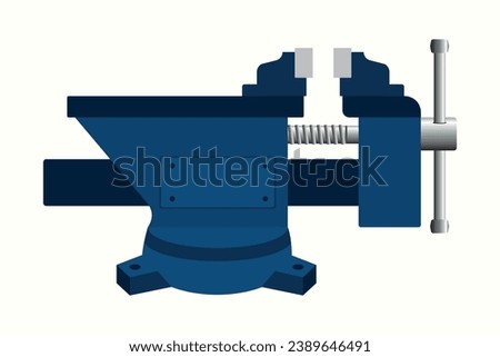 Physics simple machines. Vise, pliers, pincers, anvil, clamping, work tools. Industry and industry. Mathematics, geometry, science. Experiment and machines.