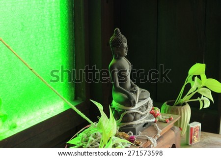 Buddha, the Buddha is often found in all the houses of Thailand.