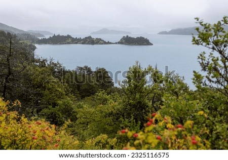 Similar – Image, Stock Photo Landscape Near General Carrera Lake, Chile