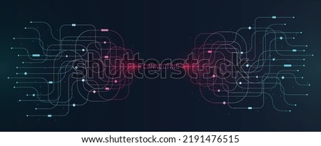 Connection wires concept. Internet, poster or banner for website, contactless connection, communication. Social networks and messengers, routing and virtual map. Cartoon flat vector illustration