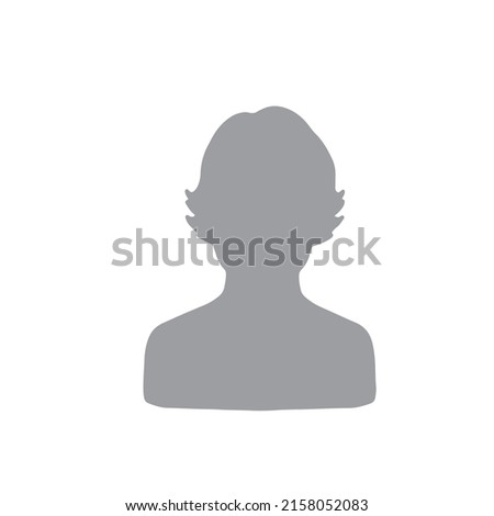 Silhouette Clip art of man with medium hair