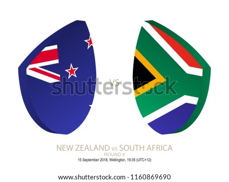 New Zealand vs South Africa, 2018 Rugby Championship, round 4.