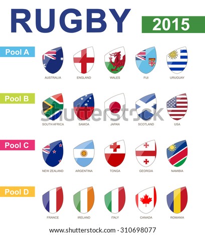 Rugby 2015, All Pools, All Flag