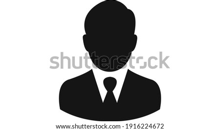 User Icon Vector Male Person Symbol Profile Avatar Sign in Flat Color Glyph Pictogram illustration
