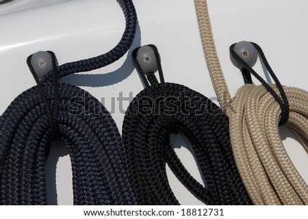 Sail ropes