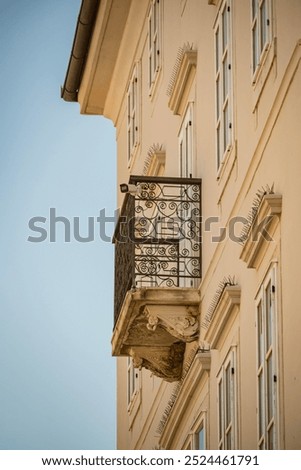 Image, Stock Photo old tall house in Georgia