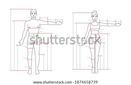 Human Body Drawing Template | Free download on ClipArtMag