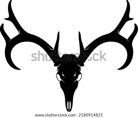 Drawings Of Deer Skulls | Free download on ClipArtMag