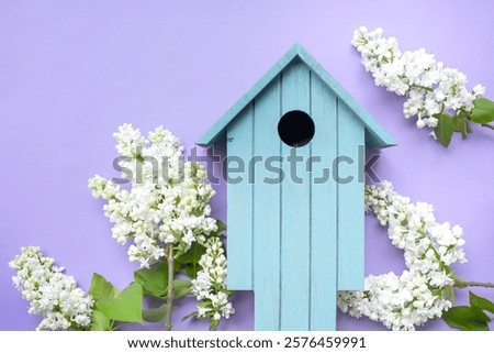 Similar – Image, Stock Photo Birdhouses on a facade