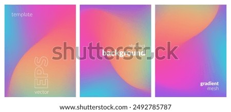 Similar – Image, Stock Photo Colorful mix of colors and shapes