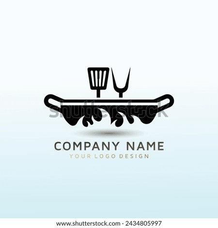 The Kitchen vector logo design idea