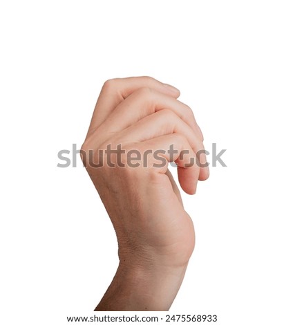 Similar – Image, Stock Photo Man hands hold a rosary