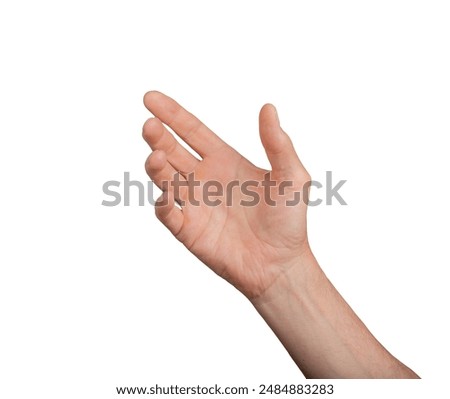 Similar – Image, Stock Photo close view of hands of a little girl who is giving a bouqet of self-picked field flowers