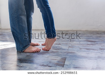 Couple on jeans