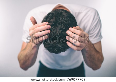 Similar – Image, Stock Photo grey-haired man with full beard