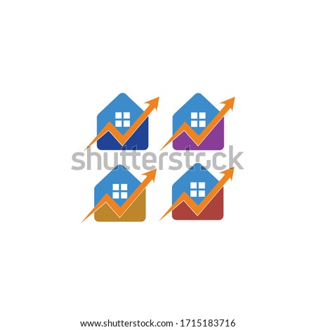 Alpha and Growth Symbol Logo Template. Graph Chart and Alfa Vector Design. Finance Illustration