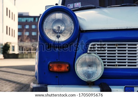 Similar – Image, Stock Photo Trabant Vehicle Car Trabbi