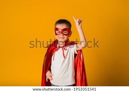 Similar – Image, Stock Photo four lifeguards in yellow hoodies and red pants on the beach