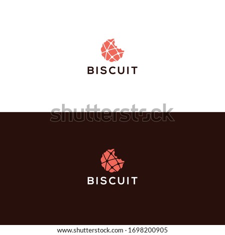 Technology Logo Design with bitten Biscuit