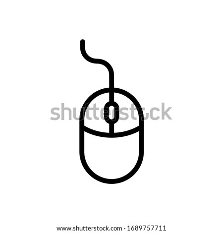 Mouse click icon vector illustration