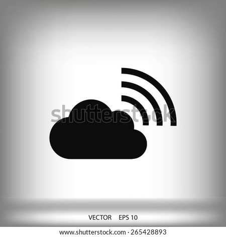 black cloud icon