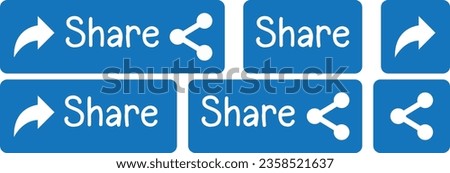 All variants and combinations of the Share icon. Simple text.