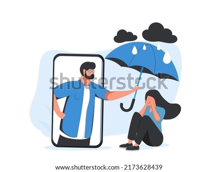 Similar – Image, Stock Photo patronage Umbrella