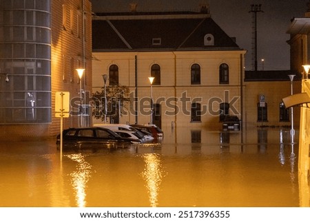 Similar – Foto Bild Regen im Zug eisenbahn