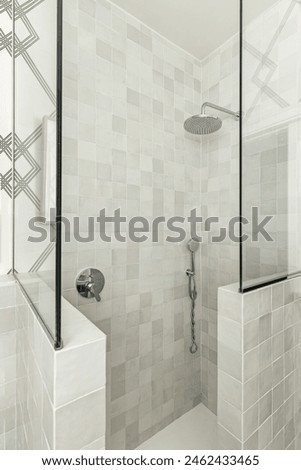 Similar – Image, Stock Photo Shower cabin in bathroom