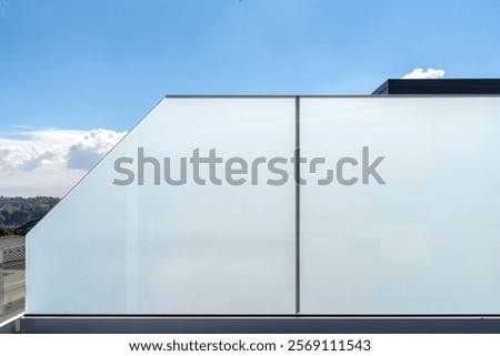 Similar – Foto Bild Matte transluzente Scheibe aus Glas mit Texturen und Farbverlauf