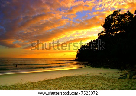 Sunrise at Noosaville, Sunshine Coast, Australia
