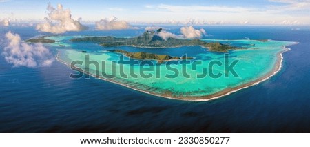 Similar – Foto Bild Luftaufnahme der Insel Vila Franca do Campo, Insel Sao Miguel, Azoren, Portugal.