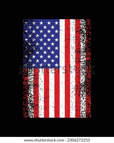 America Flag Distressed Texture USA Independence Day T-shirts, United States 1776 Grunt Style Design