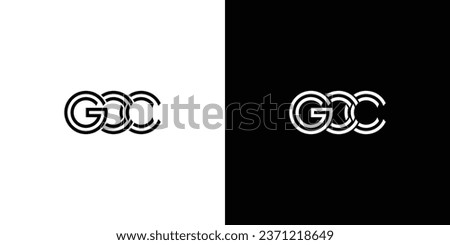 GCC Logo Design, Inspiration for a Unique Identity. Modern Elegance and Creative Design. Watermark Your Success with the Striking this Logo.