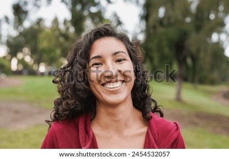 Similar – Image, Stock Photo young natural woman with glasses looks thoughtfully to the side