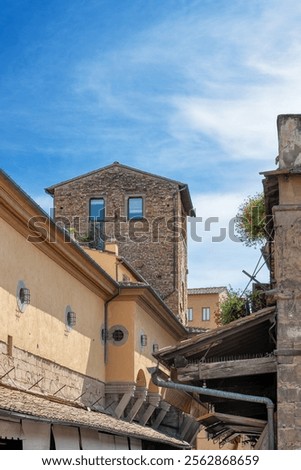 Similar – Image, Stock Photo Iconic Vecchio Bridge in Florence over river Arno called Ponte Vecchio