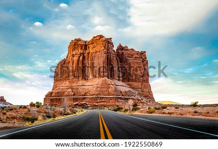 Similar – Image, Stock Photo the monument valley park