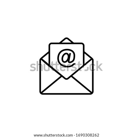 Mail Icon, Envelope Icon Vector