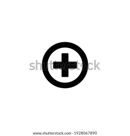 Medical symbol icon vector for web, computer and mobile app