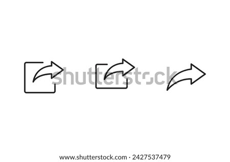 share vector icon. share symbol icon